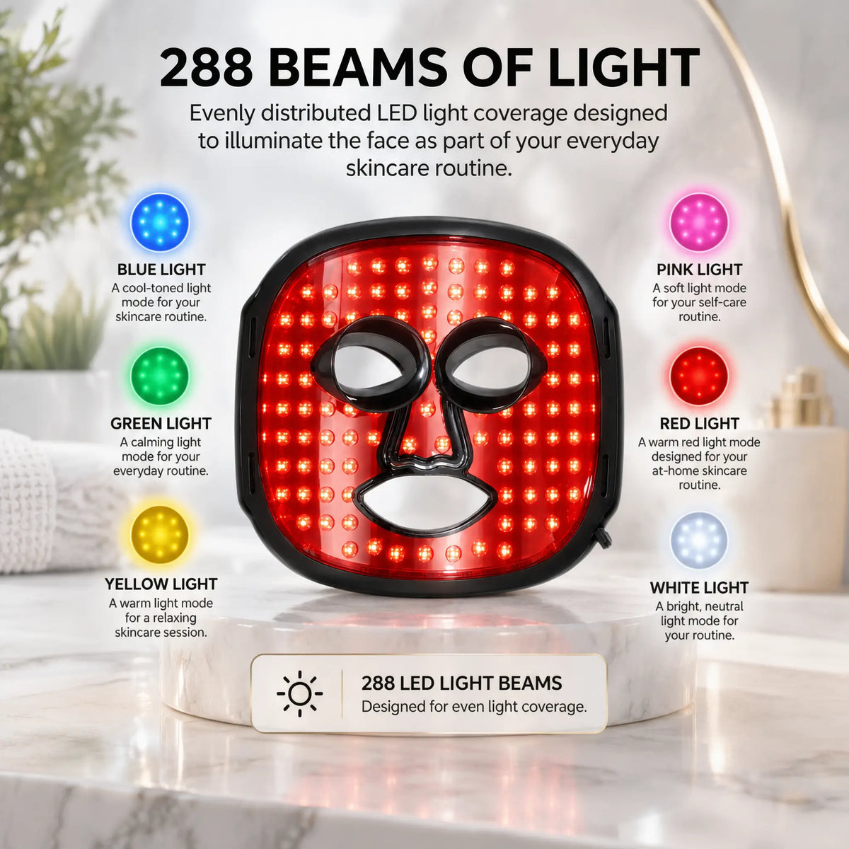 LumaVeil™- Red Light Therapy Mask