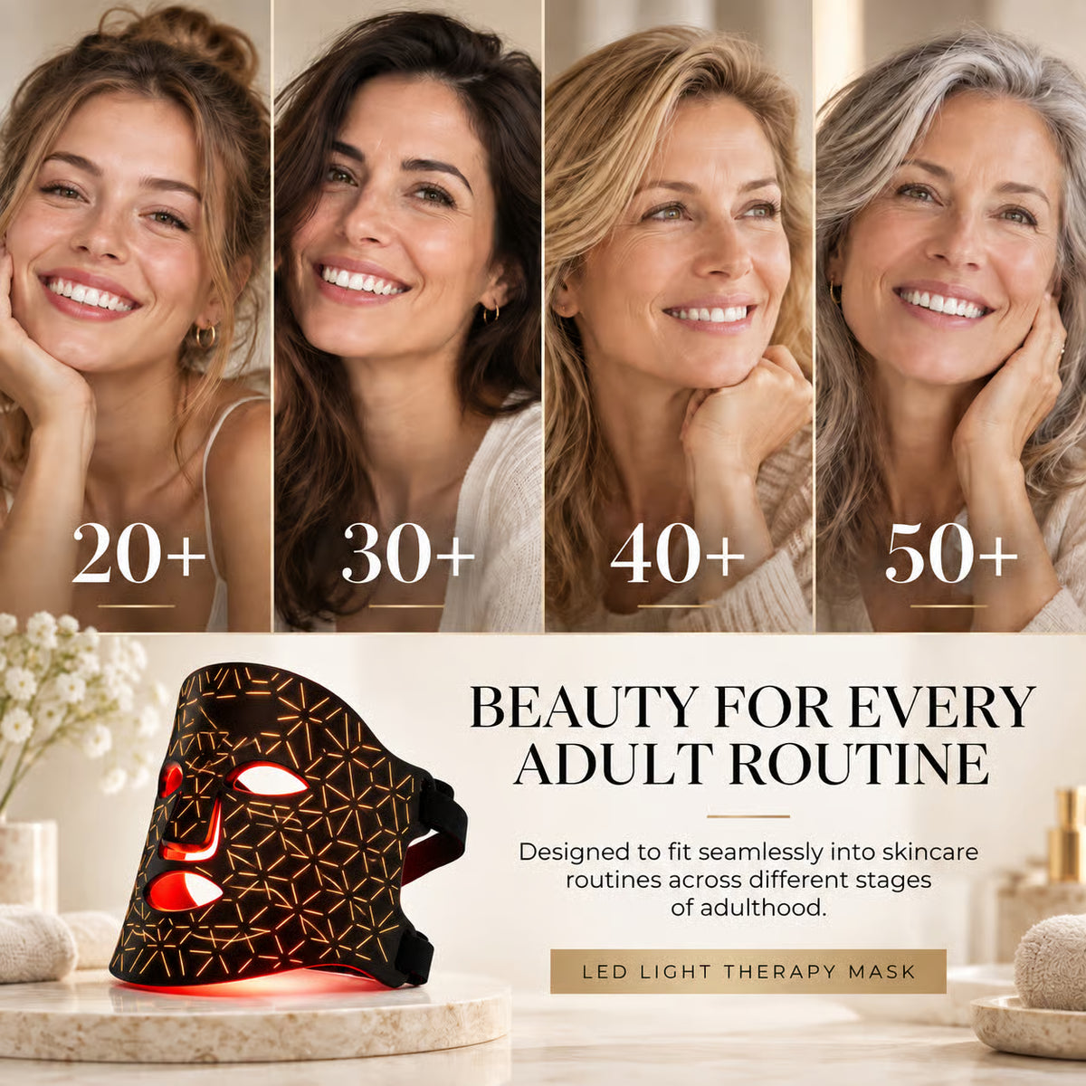 LumaVeil™- Red Light Therapy Mask